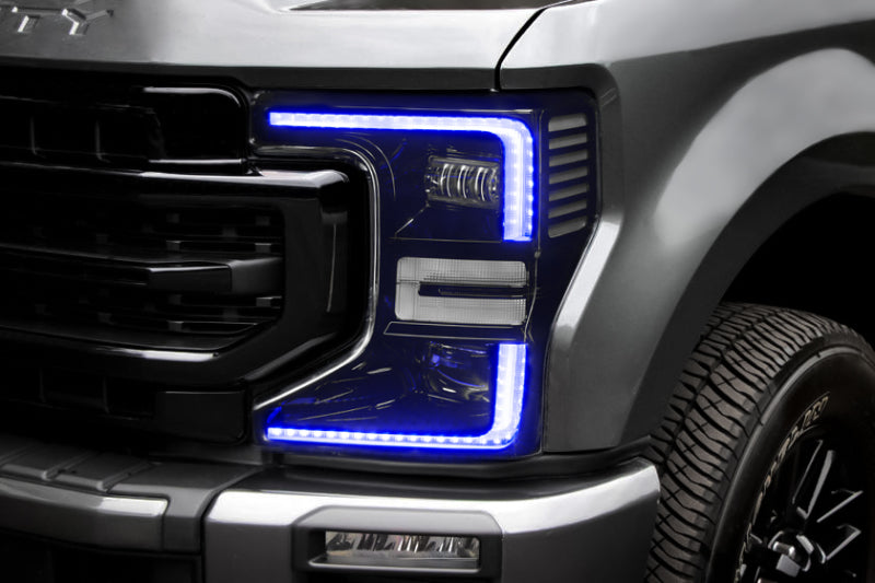Oracle 2022 Ford F250/350 Super Duty Dynamic ColorSHIFT Headlight DRL Kit w/Switchback
