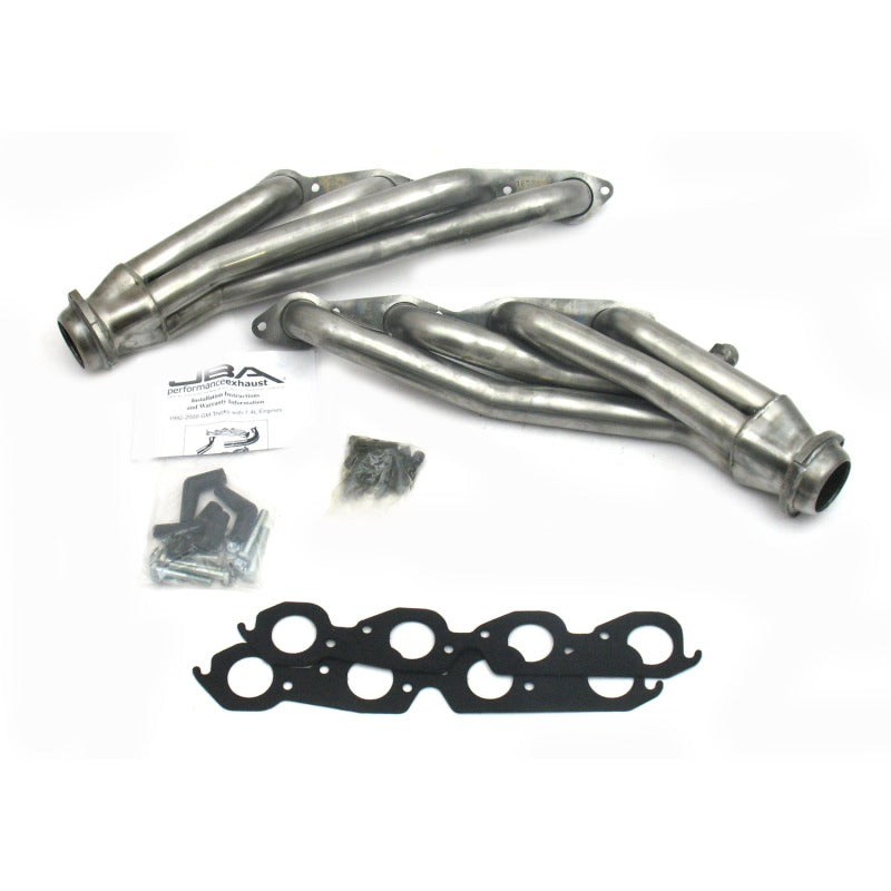 JBA 96-00 GM Truck 7.4L Vortec w/o A.I.R. Injection 1-3/4in Primary Raw 409SS Cat4Ward Header