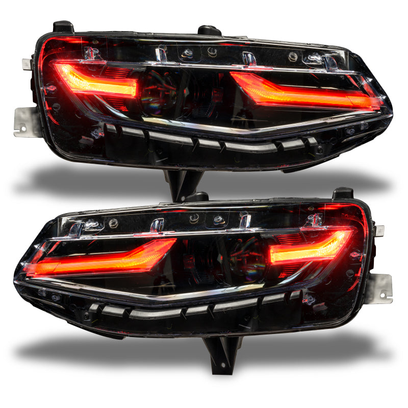 Oracle 19-21 Chevy Camaro LS/LT RGB+A Headlight DRL Kit - ColorSHIFT w/ BC1 Controller