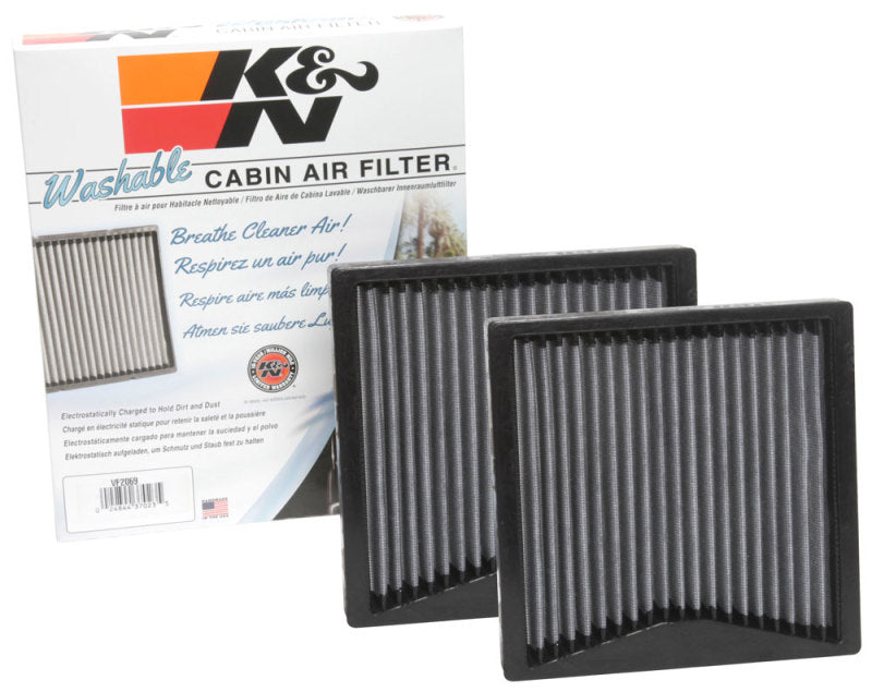 K&N 15-18 BMW X4 L4-2.0L/L6-3.0L F/I Cabin Air Filter (2 Per Box)