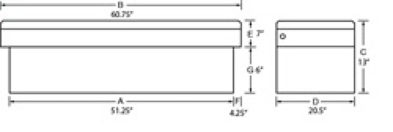 Lund Universal Steel Cross Box - Black