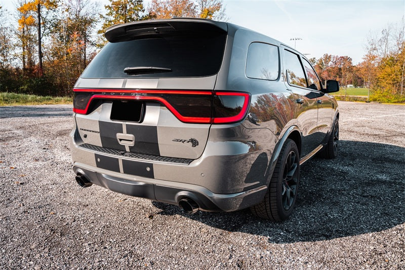Corsa 2021-2025 Dodge Durango SRT Hellcat Cat-Back 2.75in Dual Rear Exit Xtreme 4.5in Black PVD Tips