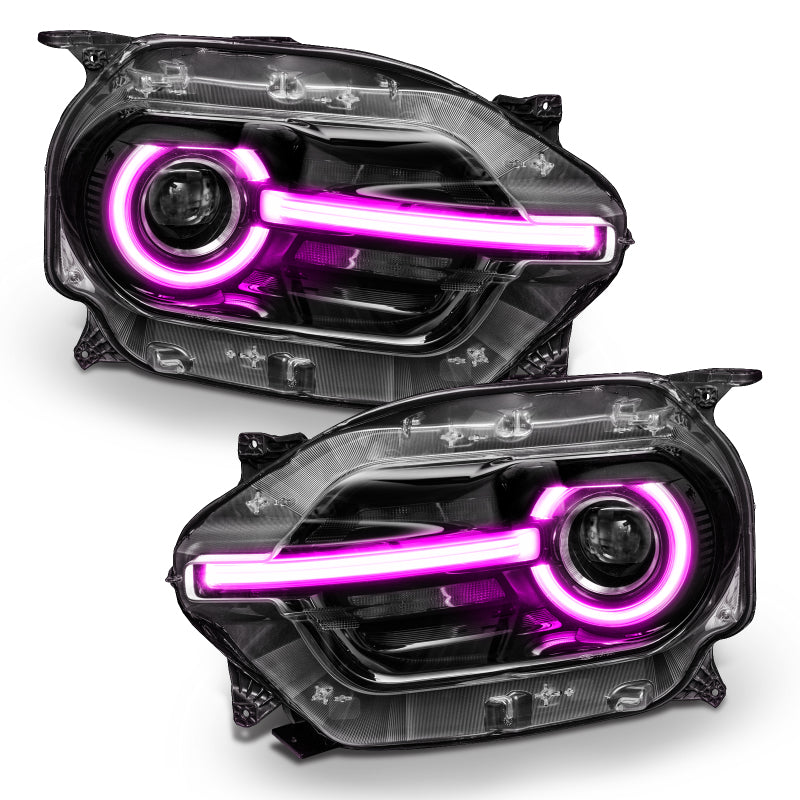 Oracle 2021 Ford Bronco Sport RGB+W Headlight DRL + Halo - ColorSHIFT w/ BC1 Controller