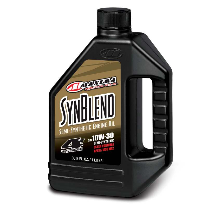Maxima Syn Blend Ester 4T Semi-Synthetic 10W30 Engine Oil - 1L