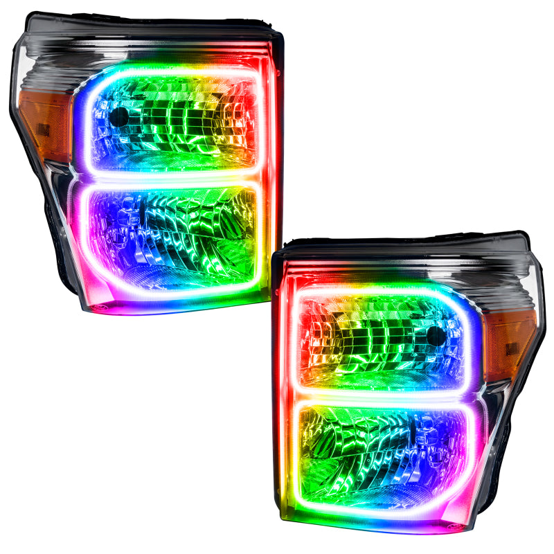 Oracle 11-16 Ford F250/350 LED HL - ColorSHIFT w/ Simple Controller