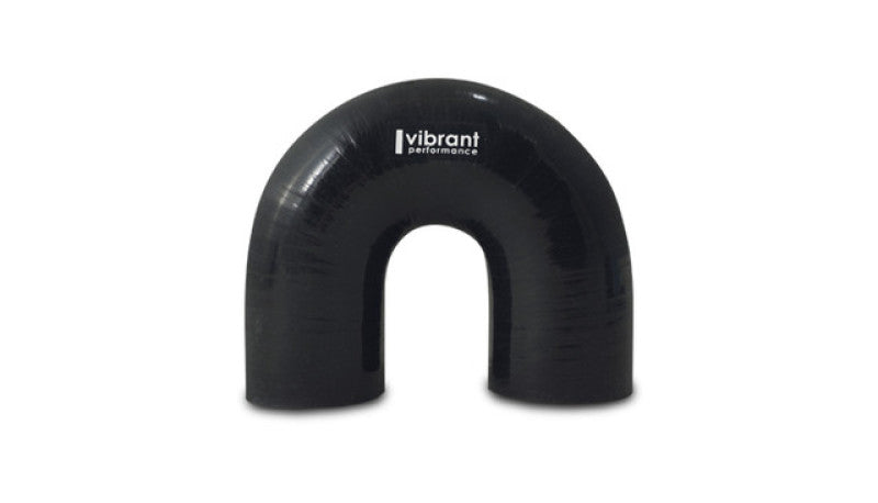 Vibrant 180 Degree Elbow 2.75in ID x 3.875in Leg Length Silicone Hose Coupler