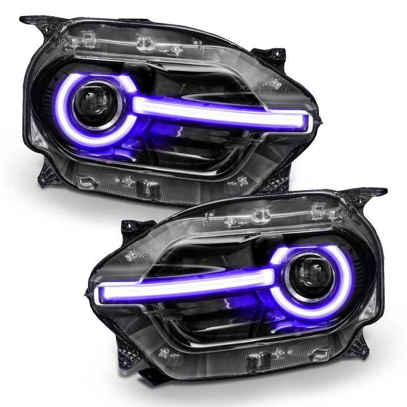 Oracle 2021 Ford Bronco Sport RGB+W Headlight DRL + Halo - ColorSHIFT w/o Controller