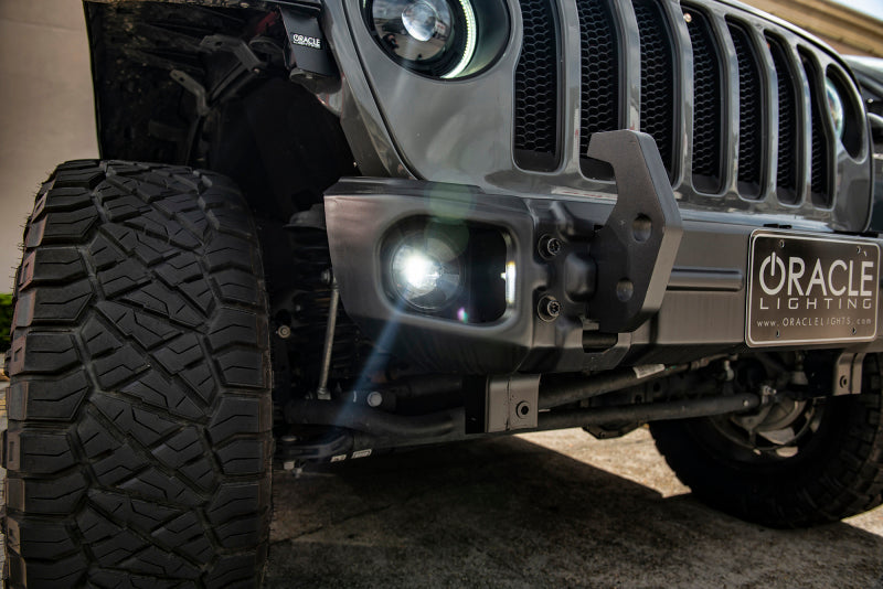 Oracle Jeep Wrangler JK/JL/JT High Performance W LED Fog Lights - w/o Controller