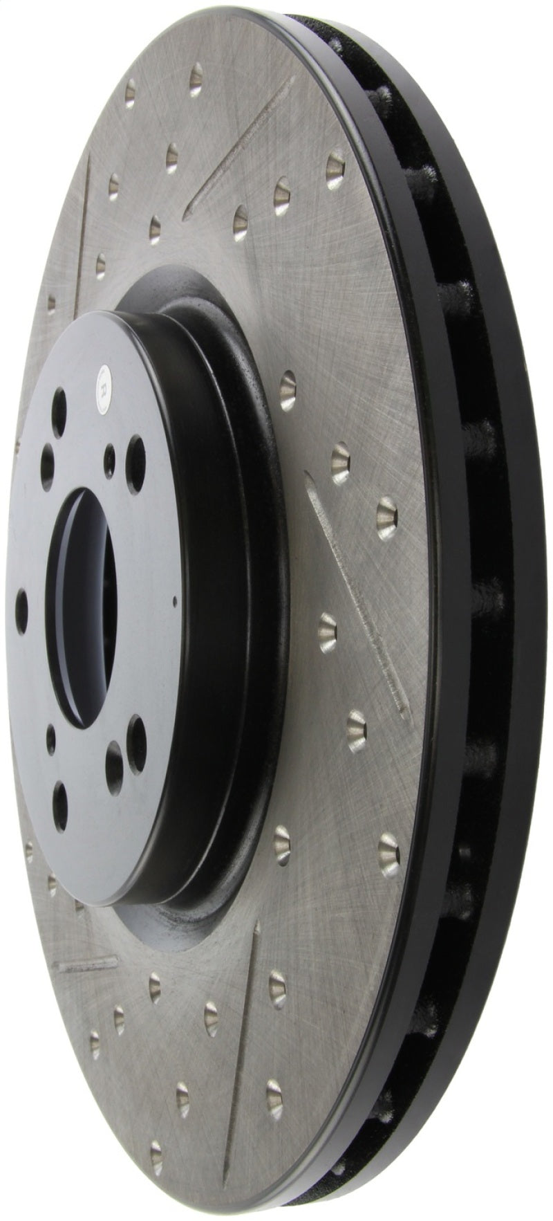 StopTech 04-08 Acura TL (Brembo Caliber) SportStop Slotted & Drilled Right Front Rotor