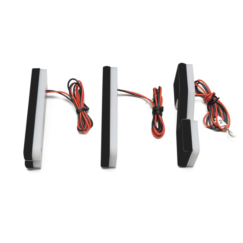 ORACLE Lighting Universal Illuminated LED Letter Badges - Matte Blk Surface Finish - R