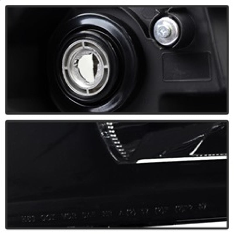 xTune Chevy Silverado 07-13 Crystal Headlights Black Smoked HD-JH-CS07-AM-BSM