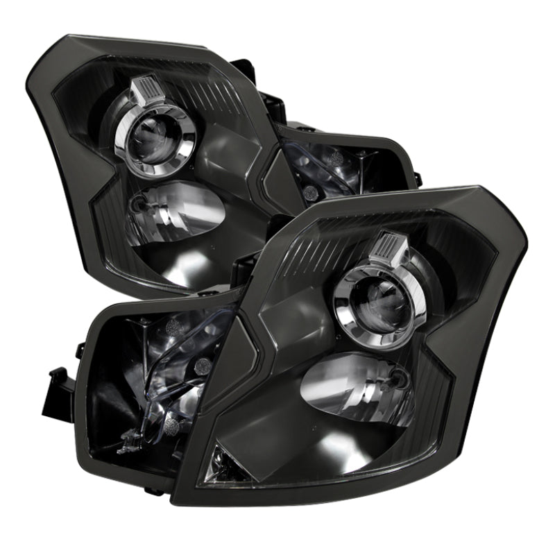 xTune Cadillac Cts 03-07 Crystal Headlights Halogen Model Only OEM HD-JH-CCTS03-BK
