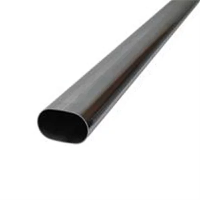 Granatelli 5ft Long 3.0in Oval Stainless Steel Tubing