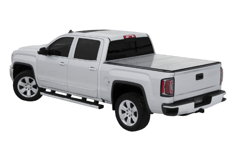 Access LOMAX Pro Series Tri-Fold Cover 07-19 Toyota Tundra 6ft 6in Bed- Blk Diamond Mist