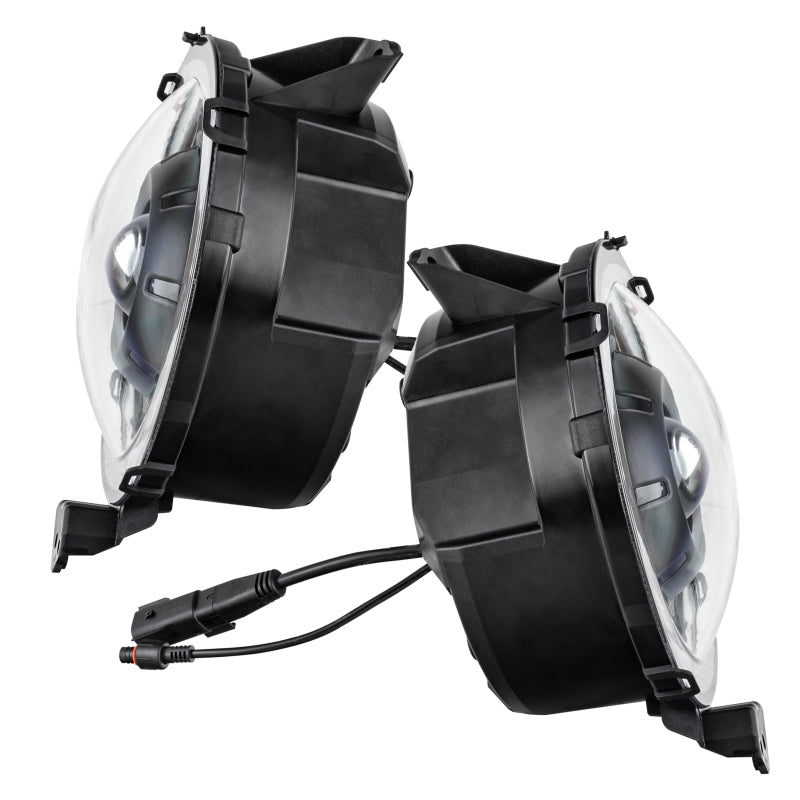 Oracle Jeep Wrangler JL Oculus Bi-LED Projector Headlights- Graphite Metallic - 5500K