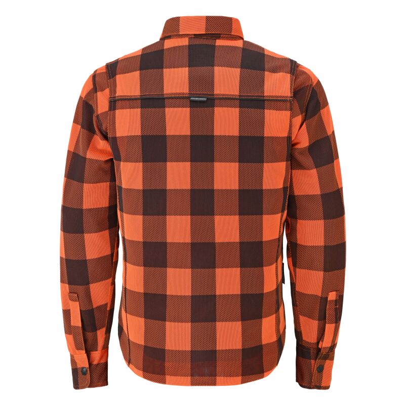 Speed and Strength Black Nine Mesh Moto Shirt Orange/Black - Small