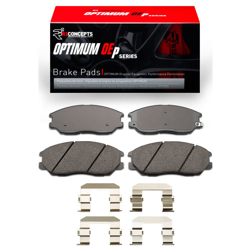 R1 04-06 Hyundai XG350 Front Optimum OE Pads & Hardware Kit