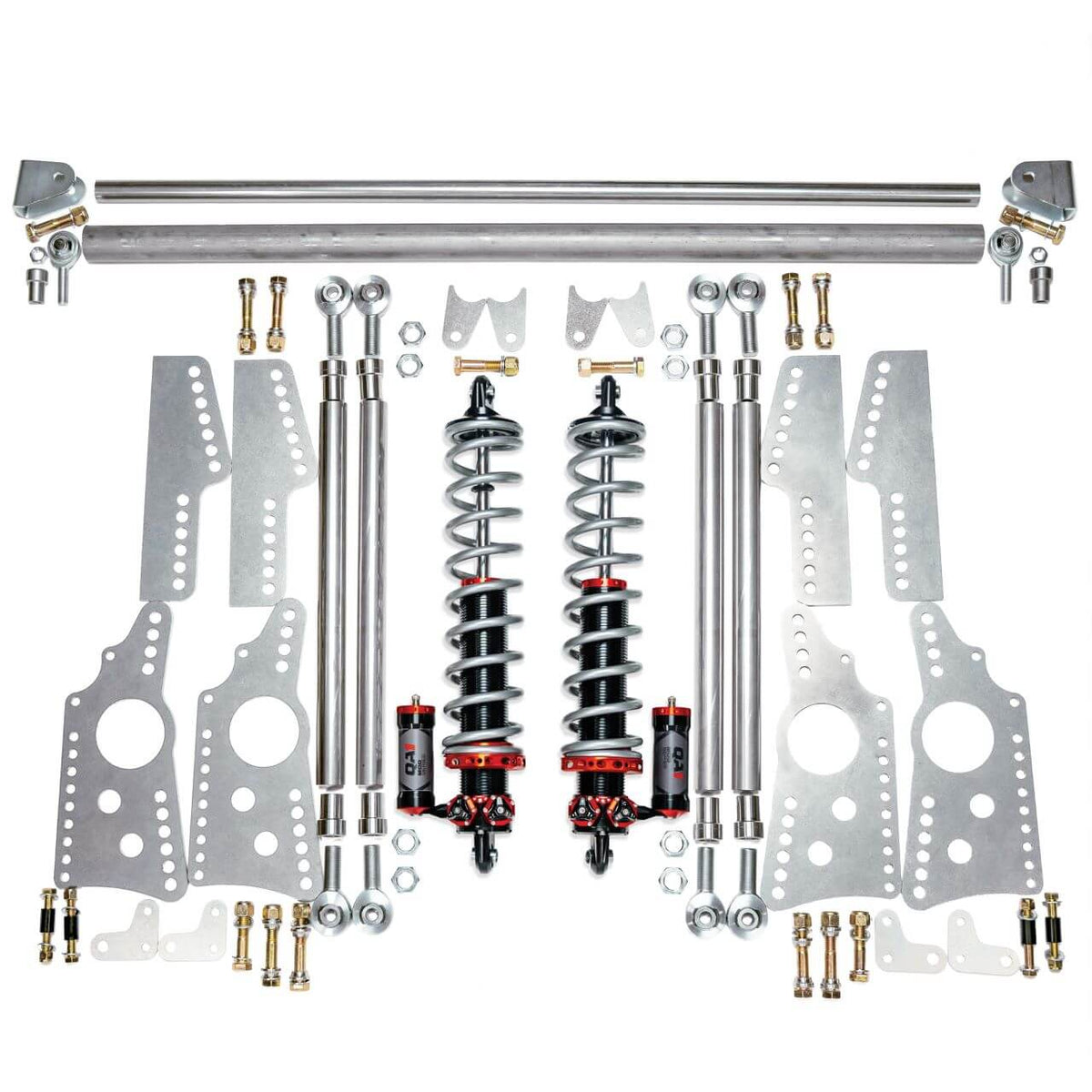 QA1 Heavy Duty Pro Rear Drag 4-Link System - MOD Shocks - 110lb Springs