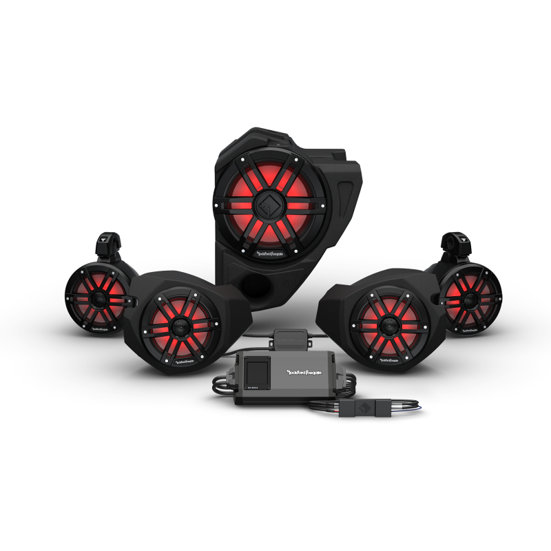 Rockford Fosgate Rzr Audio Kit Stage 4 Ride Com
