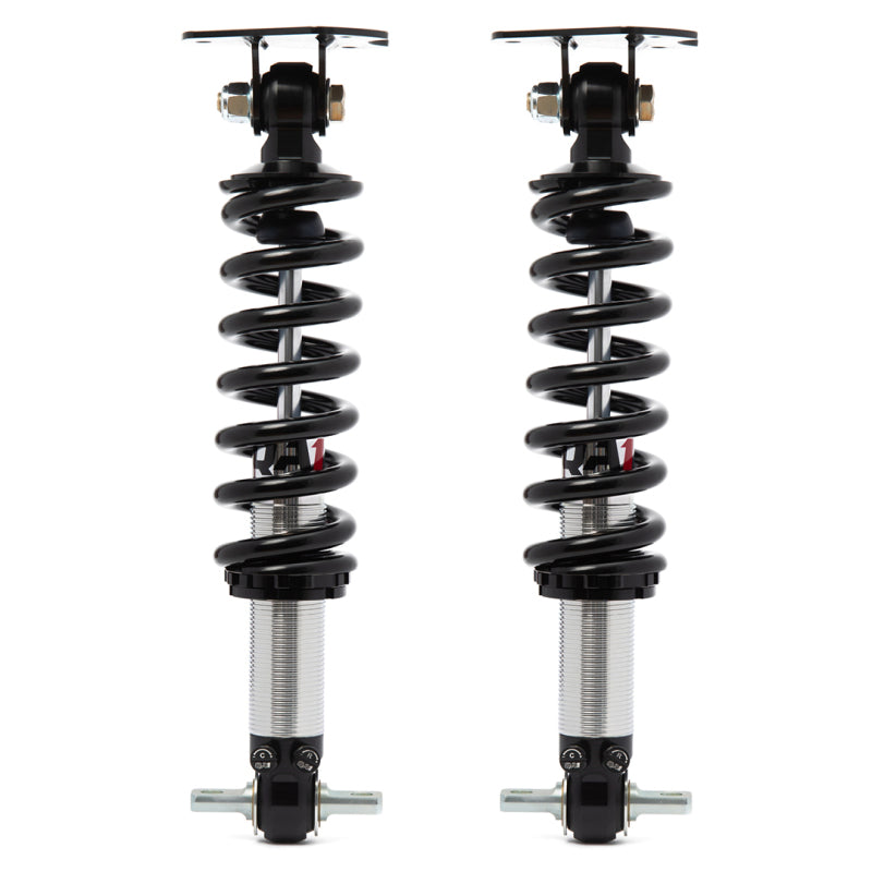 QA1 2019+ Chevrolet Silverado 1500 Double Adjustable 4/5in Lowering Kit w/ Spindles & Traction Bars