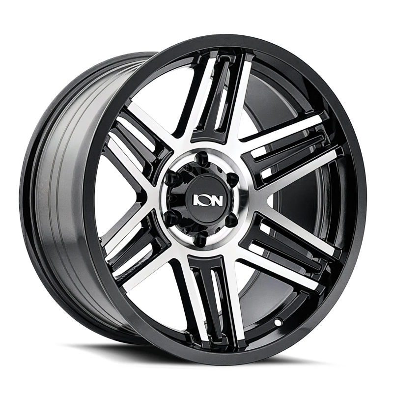 ION Type 147 20x10 / 8x170 BP / -19mm Offset / 125.2mm Hub Black/Machined Wheel