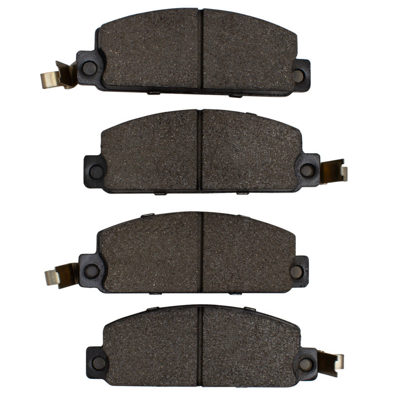 DFC 76-80 Chevrolet LUV Front 5000 Advanced Semi Metallic Brake Pads and Hardware Kit