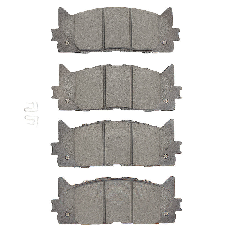 R1 2007-2018 Lexus ES350 Front R1 Optimum OE Pads & Hardware Kit