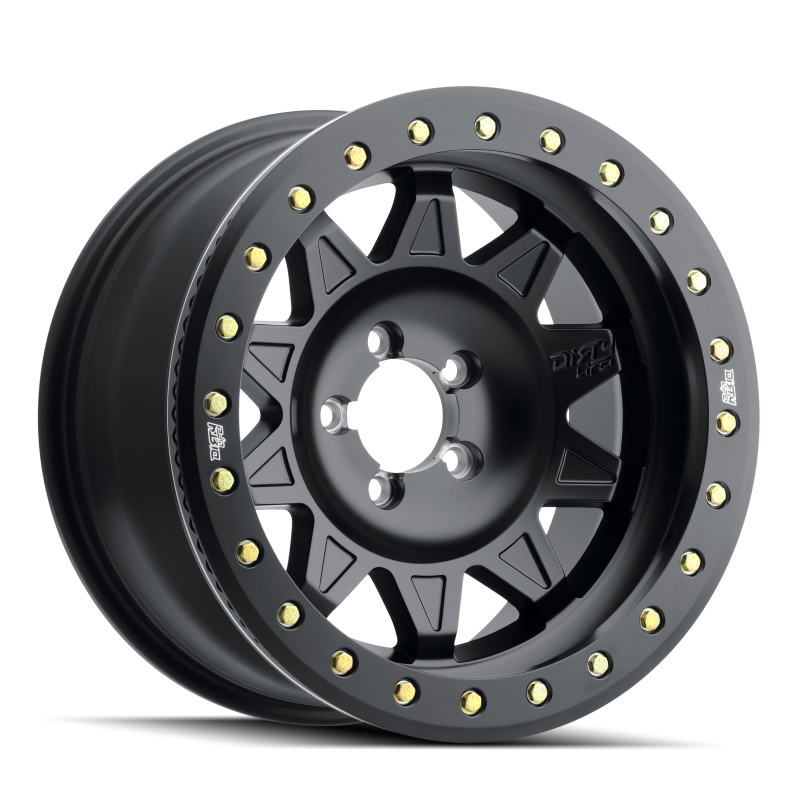 Dirty Life 9302 Roadkill Race 17x9 / 5x139.7 BP / -14mm Offset / 108mm Hub Machined Wheel - Beadlock