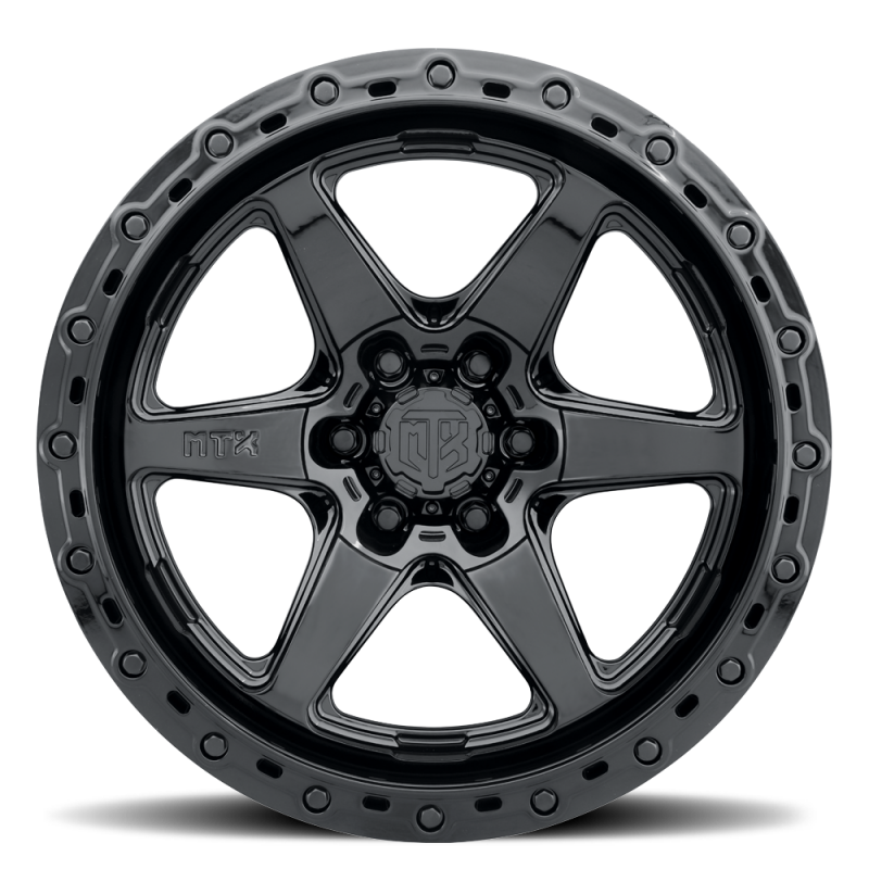 MTX Spitfire 6 Gloss Black 20x9in / 6x139.7 BP / 0mm Offset / 106.1mm Bore
