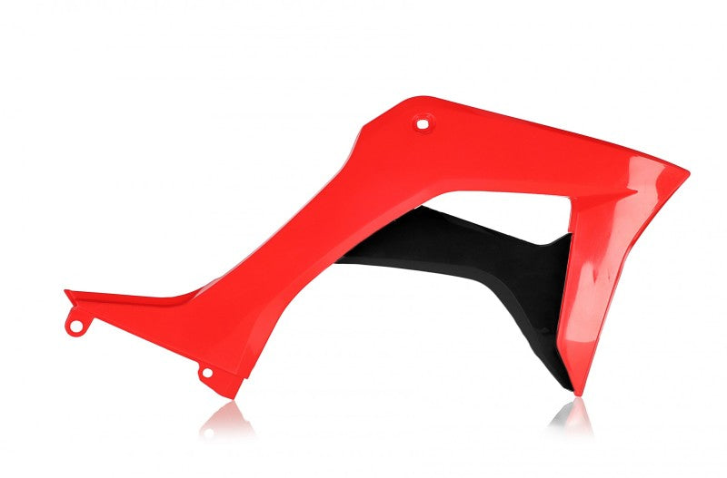 Acerbis 19+ Honda CRF110F Radiator Shroud - Red/Black
