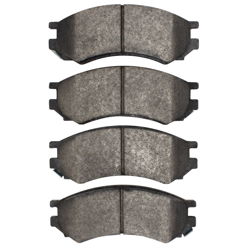 DFC 91-96 Saturn SC1 Front 5000 Advanced Semi Metallic Brake Pads and Hardware Kit
