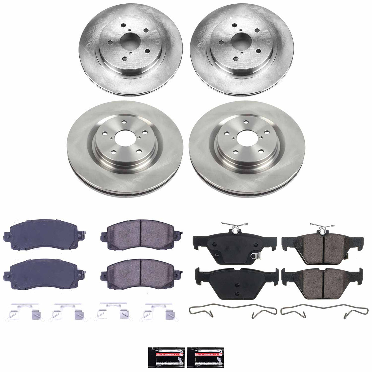 Power Stop 22-24 Subaru WRX Front and Rear Autospecialty Brake Kit