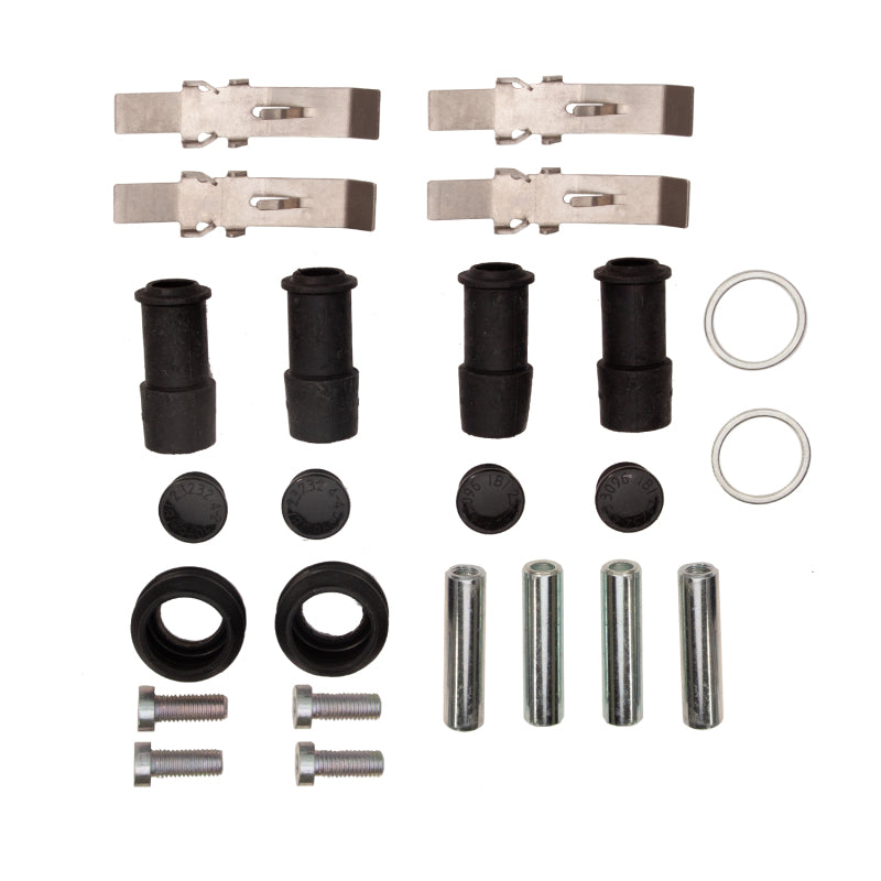 DFC 99-05 Audi S4 Front 5000 Advanced Low Metallic Brake Pads and Hardware Kit