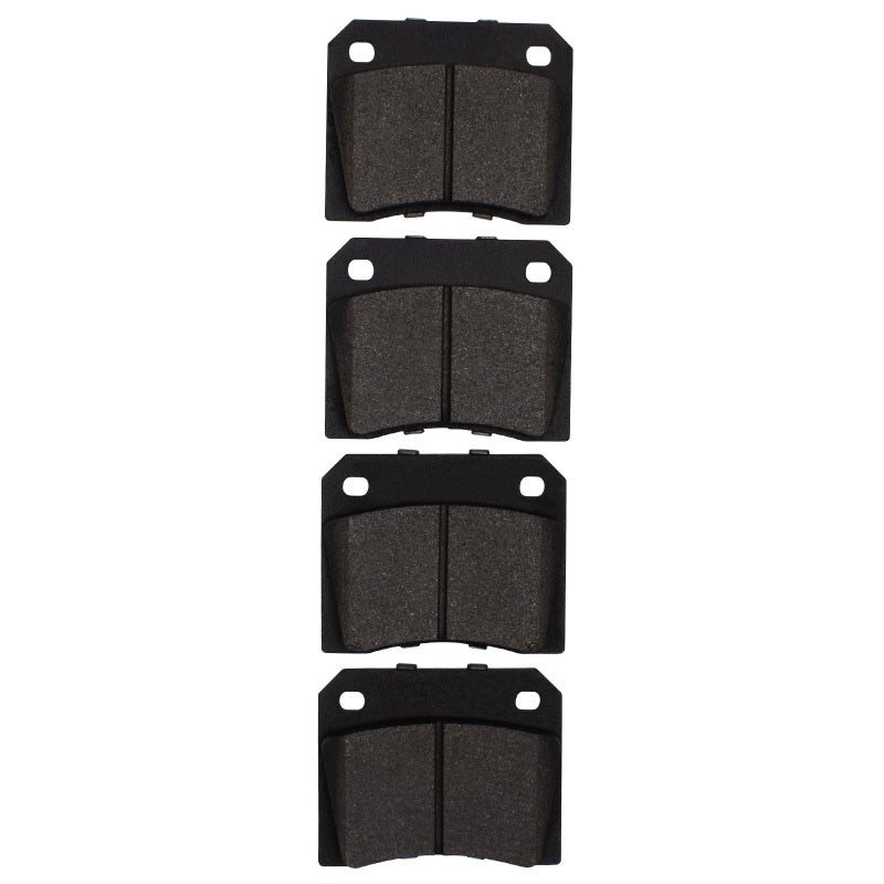 DFC 68-83 DeLorean DMC 12 Rear 5000 Advanced Low Metallic Brake Pads and Hardware Kit