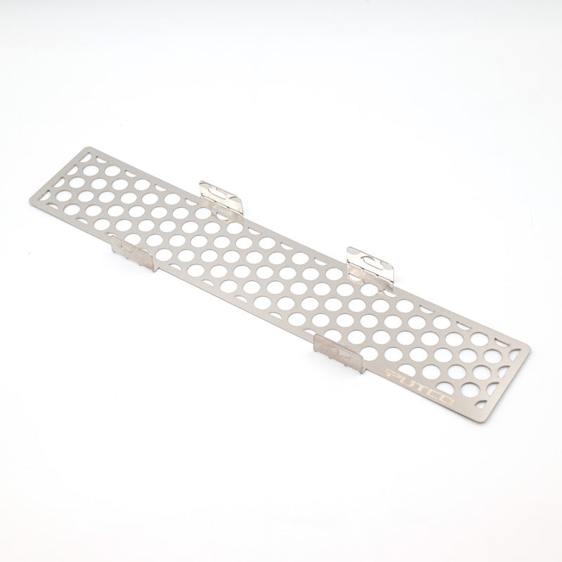 Putco 23-24 Ford F250/F350 Super Duty Punch Design Bumper Grille Inserts - Polished SS