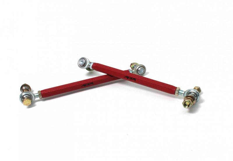 ALTA 02-12 Mini Cooper/S/JCW (Incl. 05-12 Convertible) & 09-12 Clubman Rear Endlinks Adj. Pair - Red
