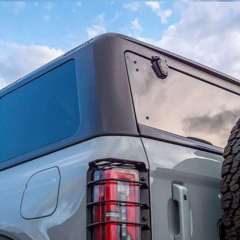 Turn Offroad 2021+ Ford Bronco 4 Dr Hardtop Defroster Side Badge Delete - TXT BLK