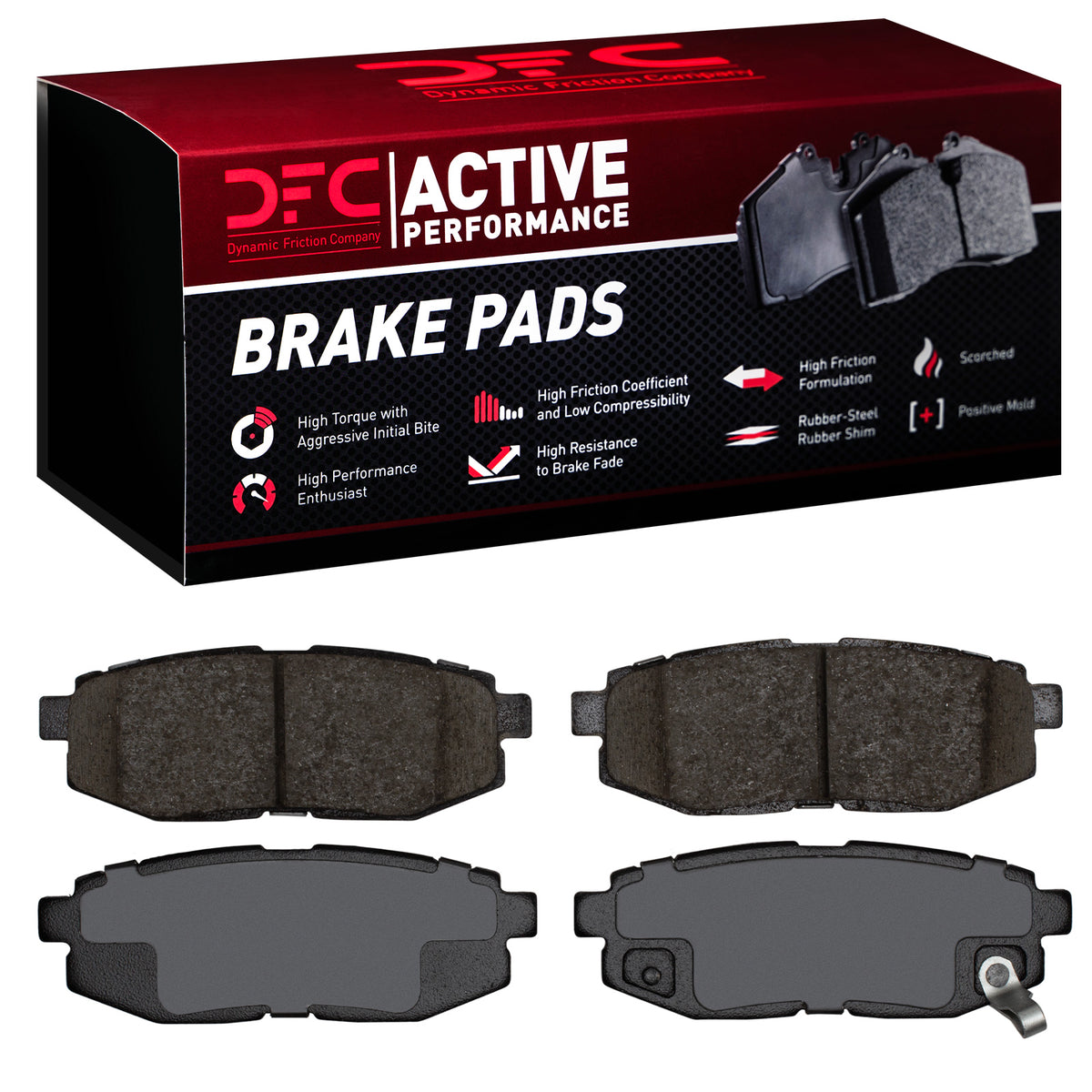 DFC 06-25 Scion FR-S Rear Low Metallic Track/Street Pads
