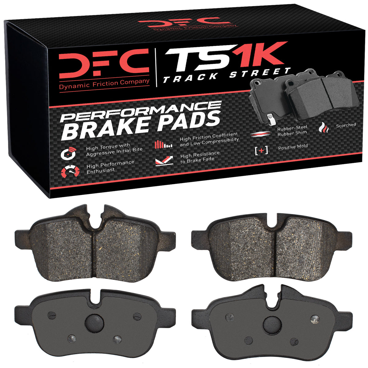 DFC 09-16 BMW Z4 Rear Low Metallic Track/Street Pads