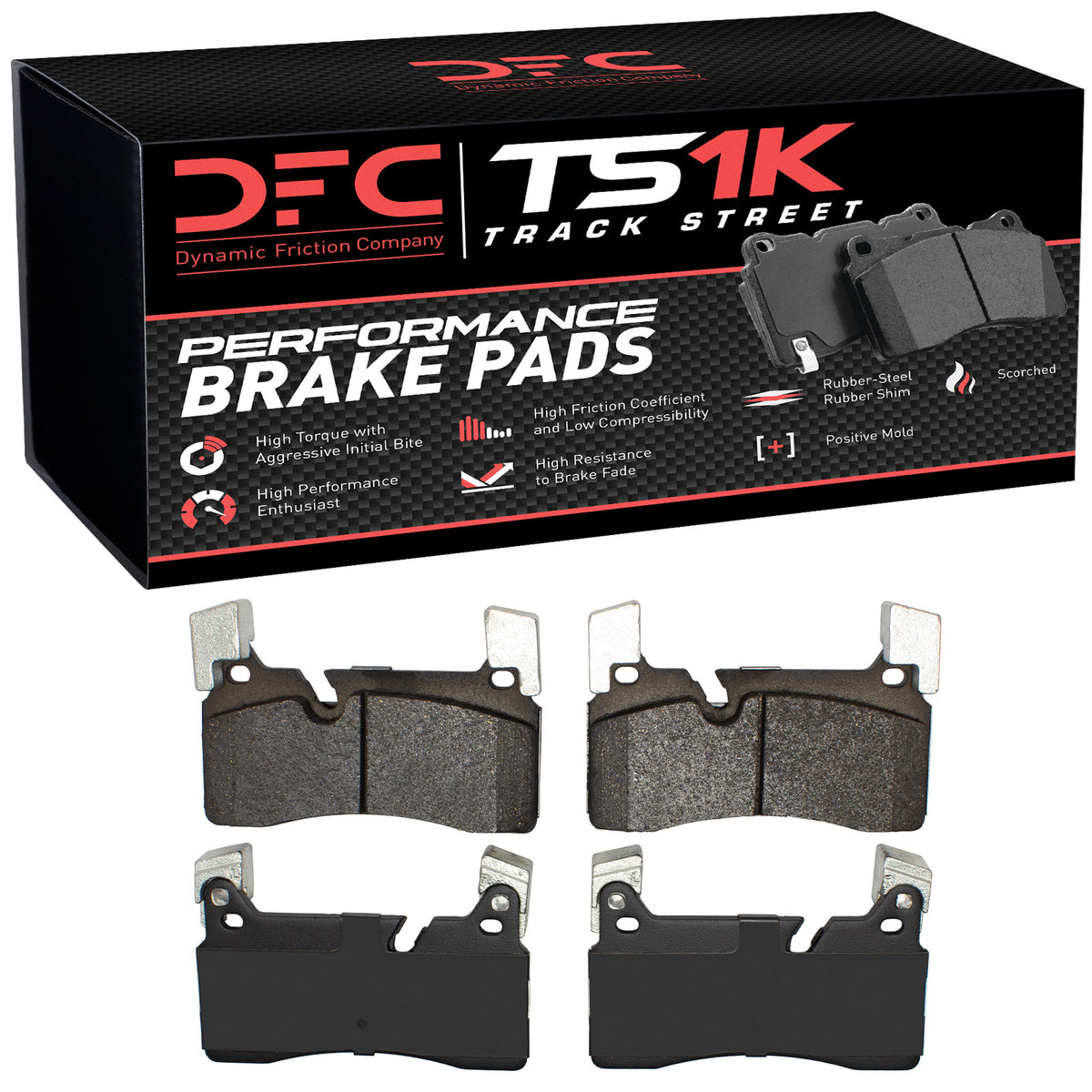DFC 11-15 Mercedes-Benz SLS AMG Rear Low Metallic Track/Street Pads