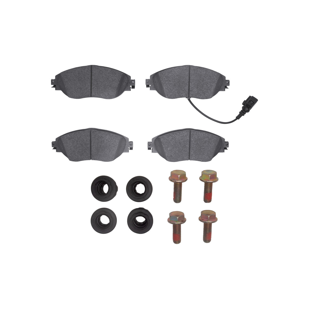 DFC 12-24 Audi S3 (Mexico) Front Low Metallic Track/Street Pads and Hardware Kit