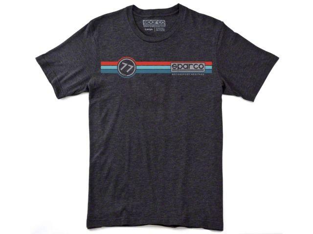 Sparco T-Shirt Circuit Tri Charcoal Large