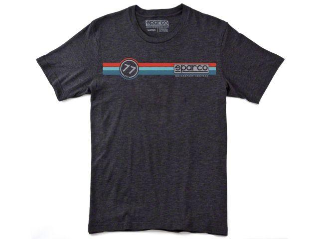 Sparco T-Shirt Circuit Tri Chrcl SMALL
