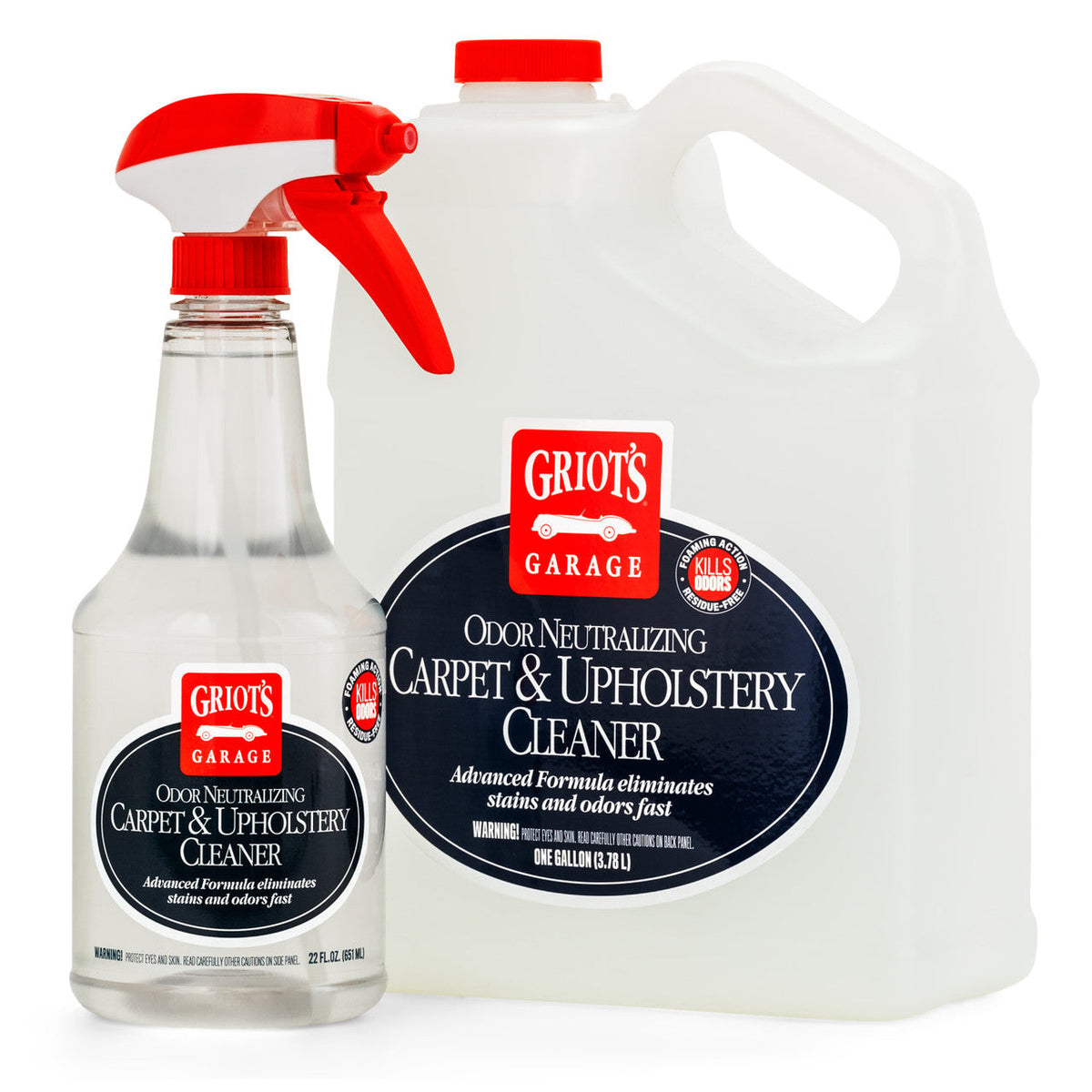 Griots Garage Odor Neutralizing Carpet & Upholstery Cleaner - 22oz