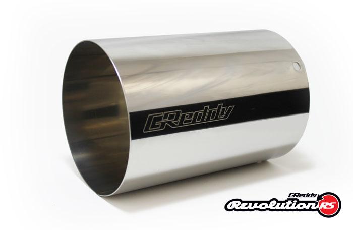 GReddy SS Tip (115 Dia/150L) for Universal 3in Revolution RS Muffler