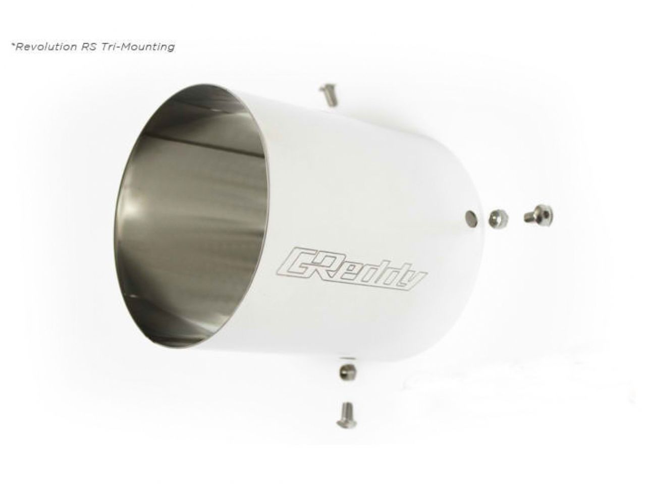 GReddy SS Tip (105mm Dia/120mm Length) for Universal 2.5in Revolution RS Muffler