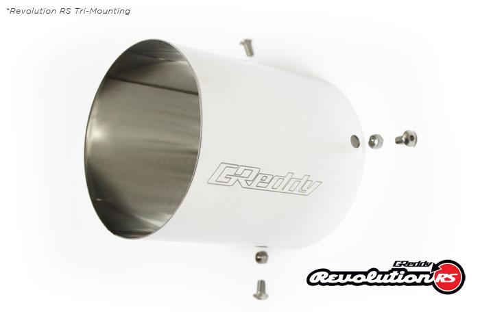 GReddy SS Tip (105mm Dia/150mm Length) for Universal 2.5in Revolution RS Muffler