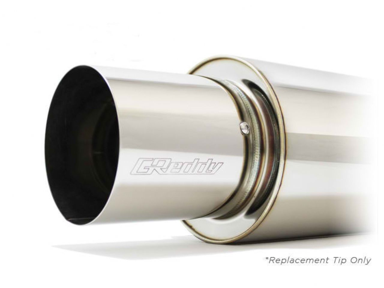 GReddy SS Tip (105mm Dia/150mm Length) for Universal 2.5in Revolution RS Muffler