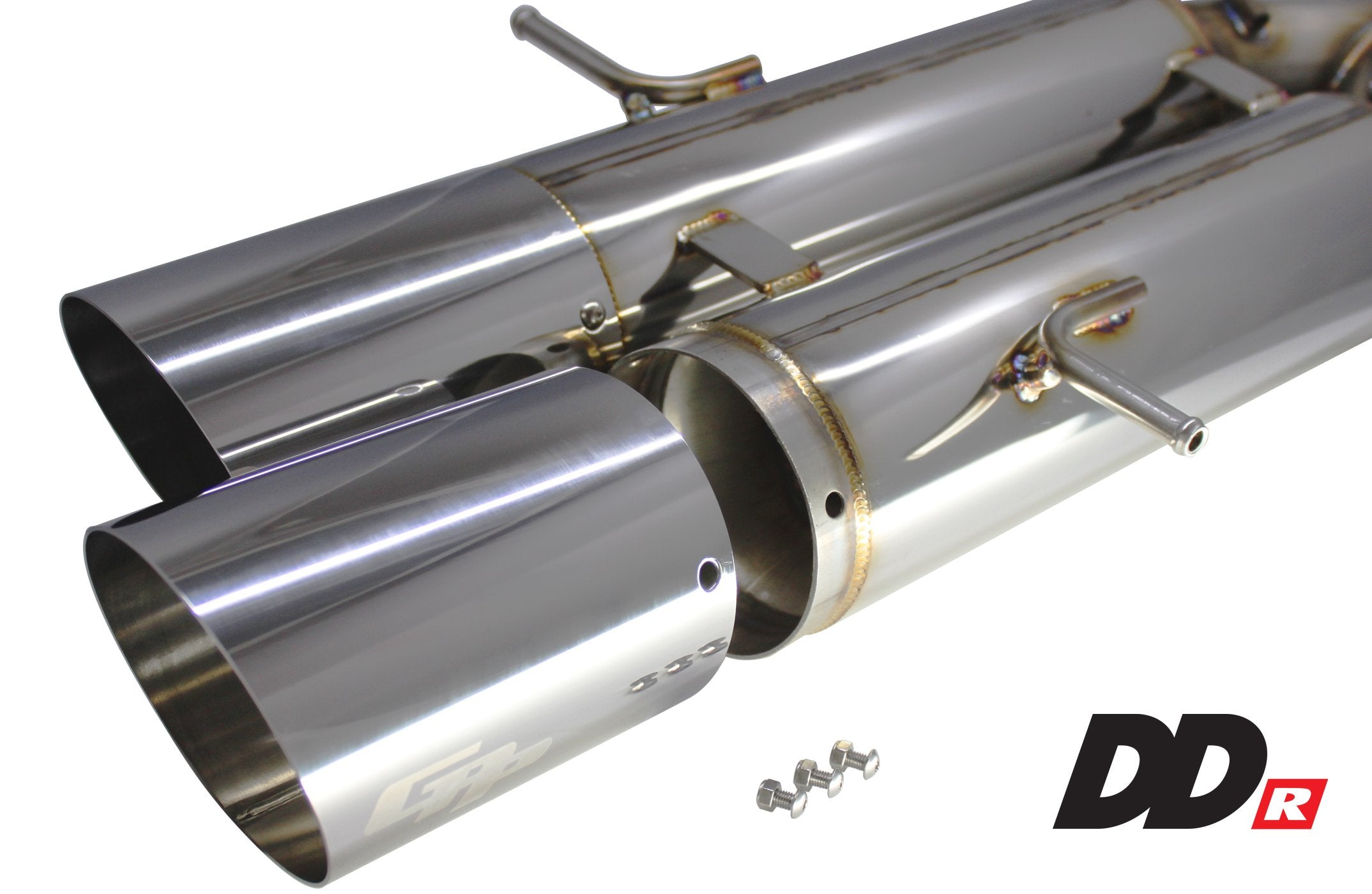 GReddy DD-R Burnt Titanium Tips L=170mm (Pair)