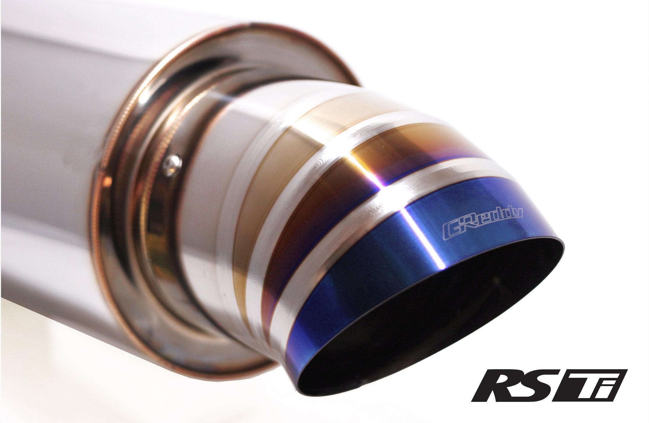 GReddy Burnt Titanium Turndown Universal 105mm Tip